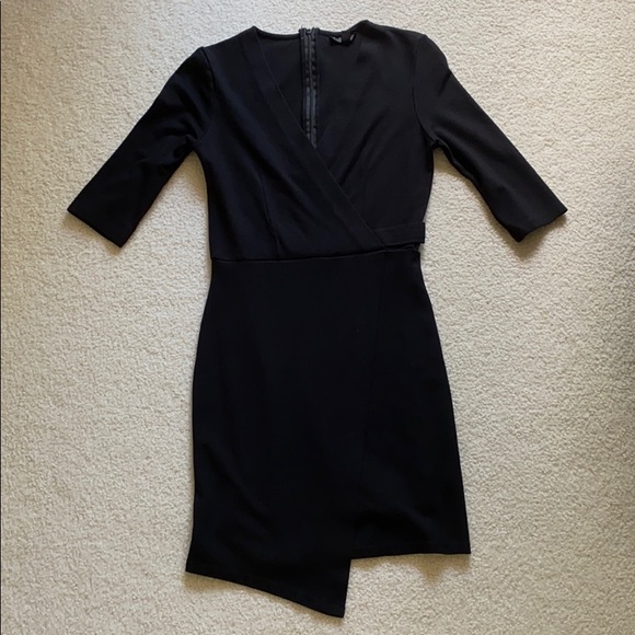 ⭐️Topshop Ponte Faux Wrap Minidress - Picture 2 of 8